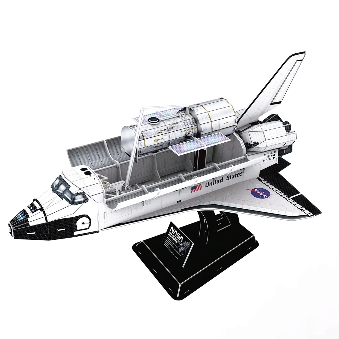 puzzle-3d-cubic-fun-nasa-space-shuttle-discovery-126-elementy-ds1057-stan-nowy