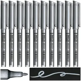 marker-wodoodporny-granit-m850-deco-srebrny-dekoracyjny-artystyczny-10szt