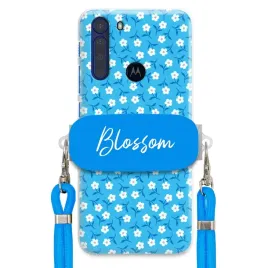 etui-do-motorola-one-fusion-case-kwiaty-trendy-uchwyt-sznurek-niebieski