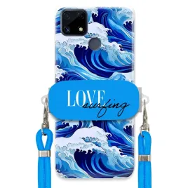 etui-do-realme-c25-case-fala-love-surfing-lato-uchwyt-sznurek-niebieski