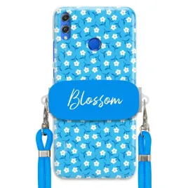 etui-do-huawei-honor-8x-case-kwiatki-trend-lato-uchwyt-sznurek-niebieski