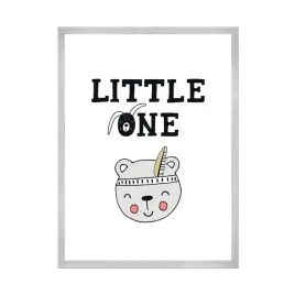 plakat-dzieciece-little-one-21x297-cm-ramka-srebrna