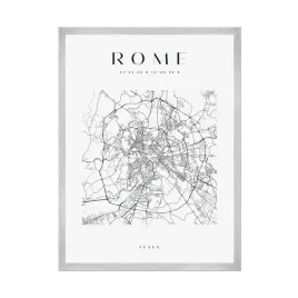 plakat-mapa-miasta-rzym-italia-wlochy-kwadrat-21x297-cm-ramka-srebrna