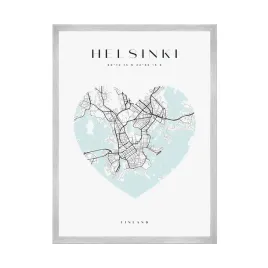 plakat-mapa-miasta-helsinki-serce-21x297-cm-ramka-srebrna