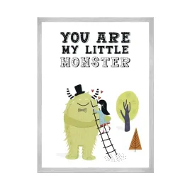 plakat-dzieciece-my-little-monster-21x297-srebrna