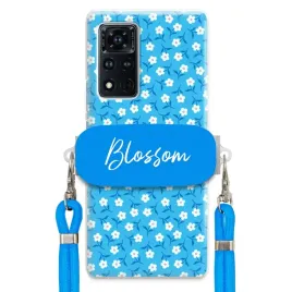 etui-do-huawei-honor-view-40-case-kwiatki-lato-uchwyt-sznurek-niebieski