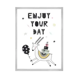 plakat-urodzinowy-enjoy-your-day-21x297-cm-ramka-srebrna