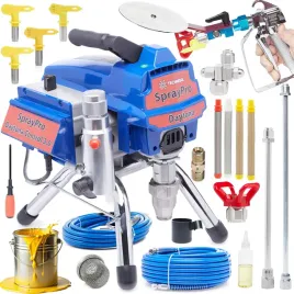 agregat-malarski-tlokowy-3000w-32l-min-4-dysze-waz-25m-5x-filtr-cleanshot