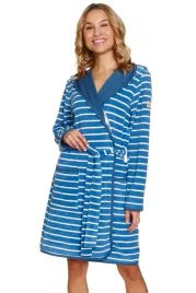 doctor-nap-sww-7225-blue-z-kapturem-wiazany-kieszenie-niebieski-s-szlafrok