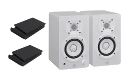 yamaha-hs4-wh-monitory-studyjne-para-biale-podkladki