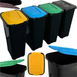 kosze-do-segregacji-odpadow-bio-plastik-szklo-papier-4x-zestaw-xl