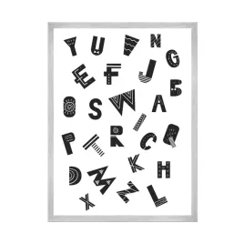 plakat-dzieciece-alfabet-literki-21x297-cm-ramka-srebrna