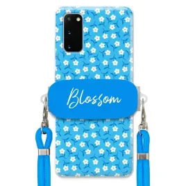 etui-do-samsung-s20-5g-case-kwiatki-trend-lato-uchwyt-sznurek-niebieski