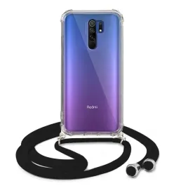 etui-do-xiaomi-redmi-9-antishock-transparentne-sznurek-czarny-crossbody