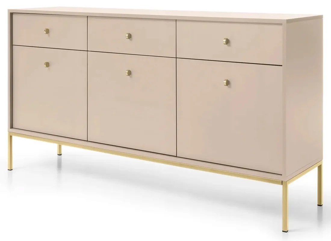 komoda-4-rosa-bez-piaskowy-stan-nowy