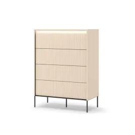 komoda-z-szufladami-4s-trend-z-oswietleniem-led-bezowa