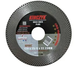 kinczyk-19-1210-tarcza-do-ciecia-gresu-125x25-8x2223-gold-gres-plus