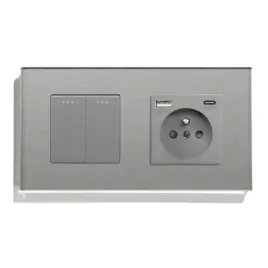 wlacznik-klasyczny-podwojny-2k-schodowy-szklany-gniazdko-usb-a-c-qc-20w