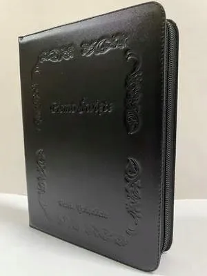 BIBLIA TYSIĄCLECIA PISMO ŚWIĘTE ST I NT etui skóra oprawa czarna paginatory