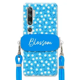 etui-do-xiaomi-mi-note-10-case-kwiaty-trend-lato-uchwyt-sznurek-niebieski