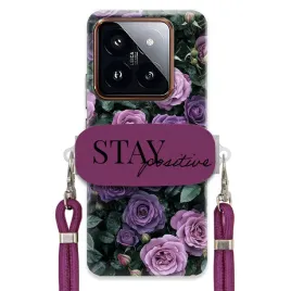 etui-do-xiaomi-14-pro-sliwkowy-sznurek-crossbody-uchwyt-girly-purple-roses