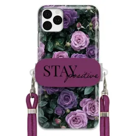 etui-do-iphone-11-pro-max-sliwkowy-sznurek-crossbody-uchwyt-purple-roses