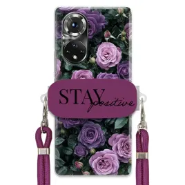 etui-do-huawei-honor-50-pro-sliwkowy-sznurek-crossbody-uchwyt-purple-roses