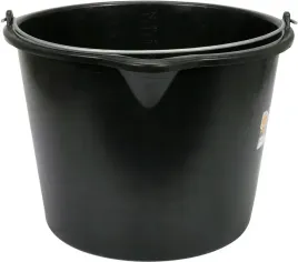 wiadro-budowlane-20l-z-wyplywka-gospodarcze-czarne-vorel-mocne