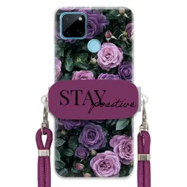 etui-do-realme-c21y-sliwkowy-sznurek-crossbody-uchwyt-kobiece-purple-roses