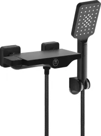 bateria-prysznicowa-czarna-fala-noir-2-kran-natryskowa-deszczownica
