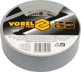tasma-tekstylna-duct-vorel-38mm-x-50m-srebrna-mocna-klejaca-remontowa
