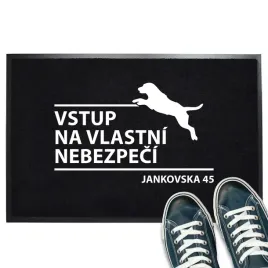 wycieraczka-wejsciowa-czarna-40x60-napis-twoj-adres-napis-na-wlasne-ryzyko