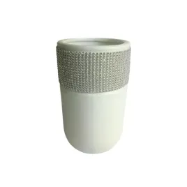 ceramiczny-wazon-w-stylu-glamour-z-obwodka-bialo-srebrny-maly-15cm