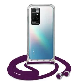 etui-do-xiaomi-redmi-10-antishock-przezroczyste-sznurek-sliwkowy-crossbody