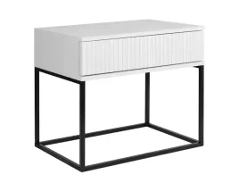 biala-szafka-nocna-ryflowany-front-szuflady-60-cm-stelaz-metalowy-nakastlik