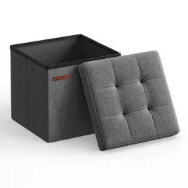 mala-pufa-pikowana-30-cm-ciemnoszara-skladana-z-miejscem-do-przechowywania