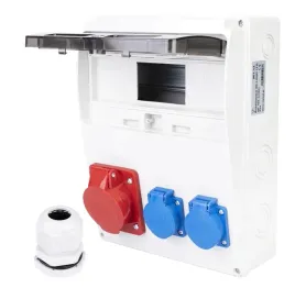 rozdzielnica-natynkowa-budowlana-11-modulowa-z-gniazdami-16a-2x250v-dlawik
