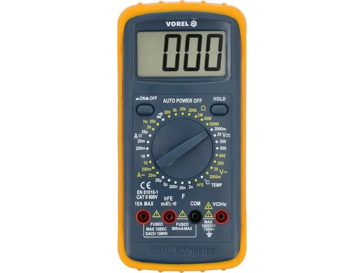 miernik-uniwersalny-vorel-81784-do-napiecia-pradu-tranzystorow-600v-stan-nowy-marka-vorel