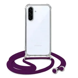 etui-do-samsung-a56-5g-antishock-transparentne-sznurek-sliwkowy-crossbody