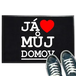 wycieraczka-wejsciowa-monochrom-czarna-pod-drzwi-napis-ja-muj-domov-wzor