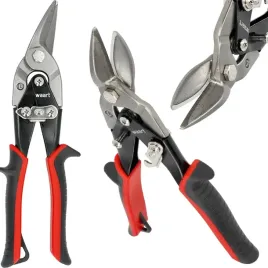 nozyce-do-blachy-250-mm-cr-mo-czerwone-lewe-skala-na-ostrzu-stalowe