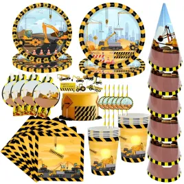 zestaw-urodzinowy-koparka-maszyny-budowlane-talerzyki-kubki-serwetki-slomki