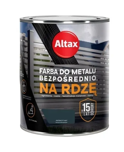 altax-farba-do-metalu-bezposrednio-na-rdze-25l-antracyt-mat-ral7016-stan-nowy