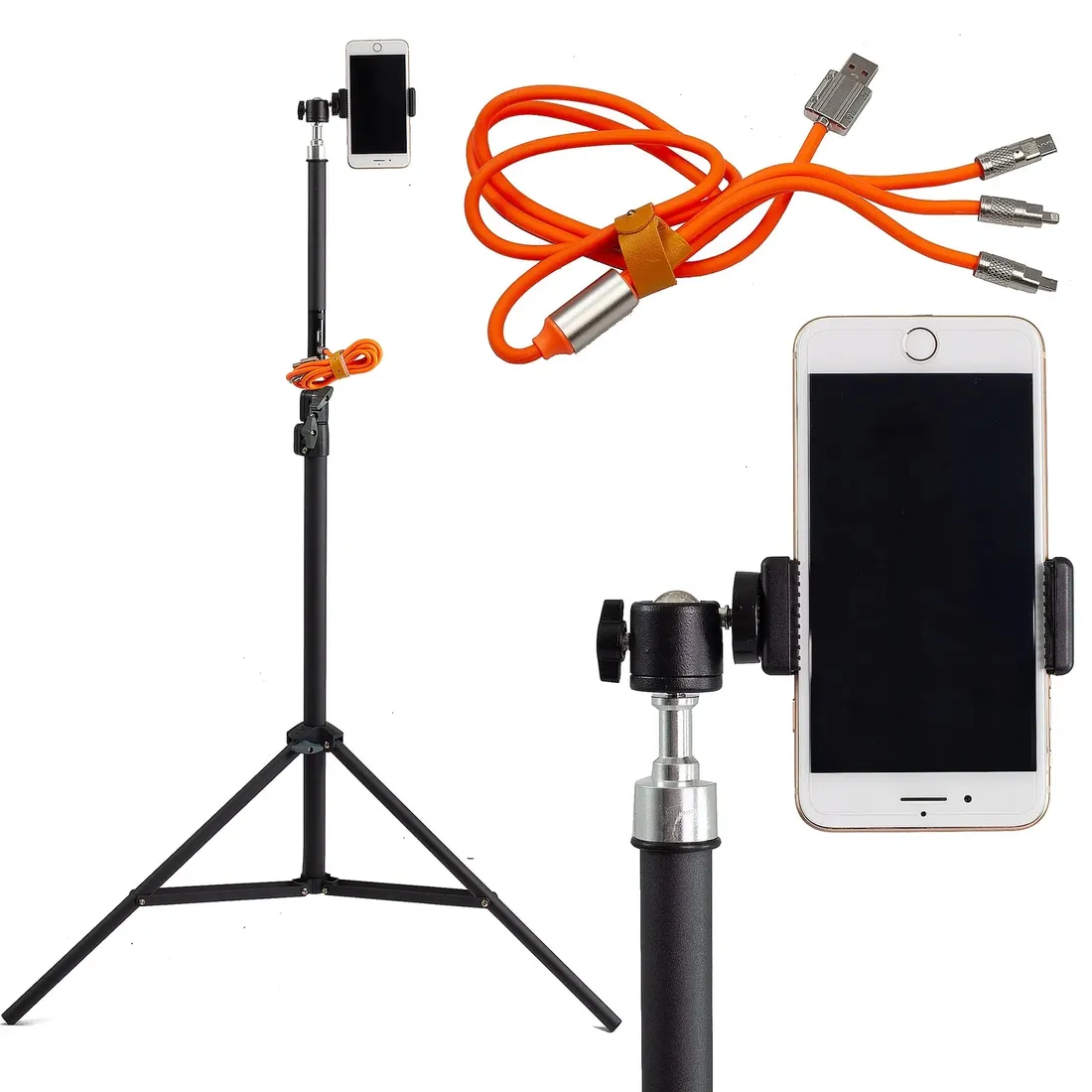 statyw-ladowarka-usb-uchwyt-na-telefon-stan-nowy