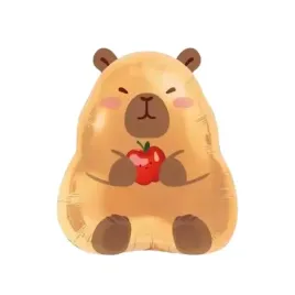 balon-foliowy-20-kapibara-capibara-z-jablkiem