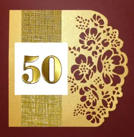 kartka-na-50-urodziny-bordowa-zlota-koronkowa