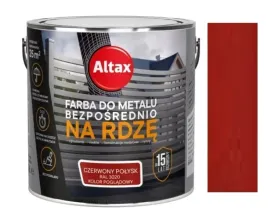 altax-farba-do-metalu-bezposrednio-na-rdze-25l-czerwony-polysk-ral3020
