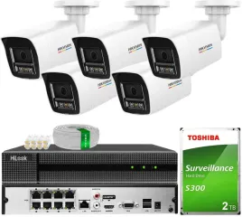 monitoring-ip-zestaw-5x-kamera-6mpx-smart-hybrid-colorvu-hikvision-2tb