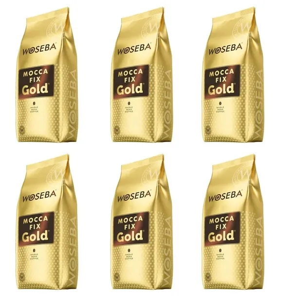 Kawa ziarnista Woseba Mocca Fix Gold kawa mieszana zestaw kaw 6kg