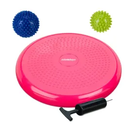 poduszka-sensomotoryczna-balance-cushion-z-pompka-i-2-pilkami-do-masazu